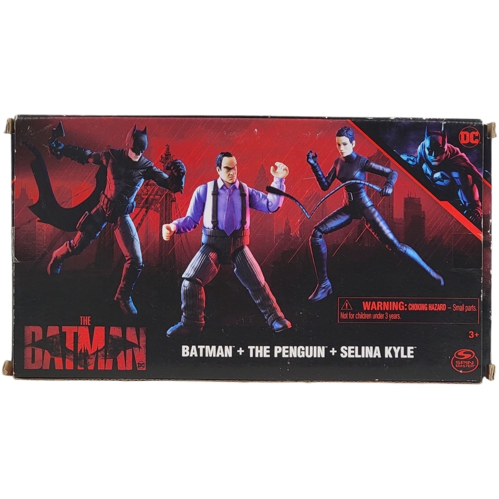 DC Comics Batman 3-Pack Figures READ***